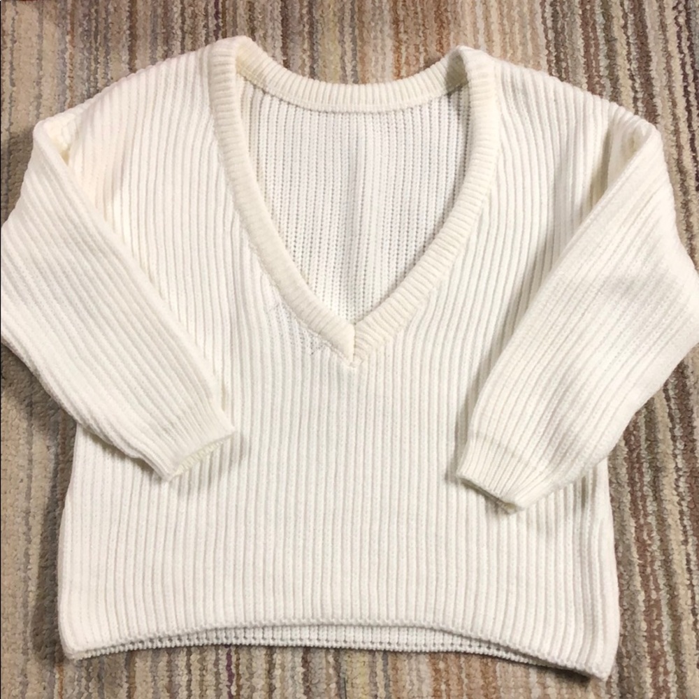 Off white sweater